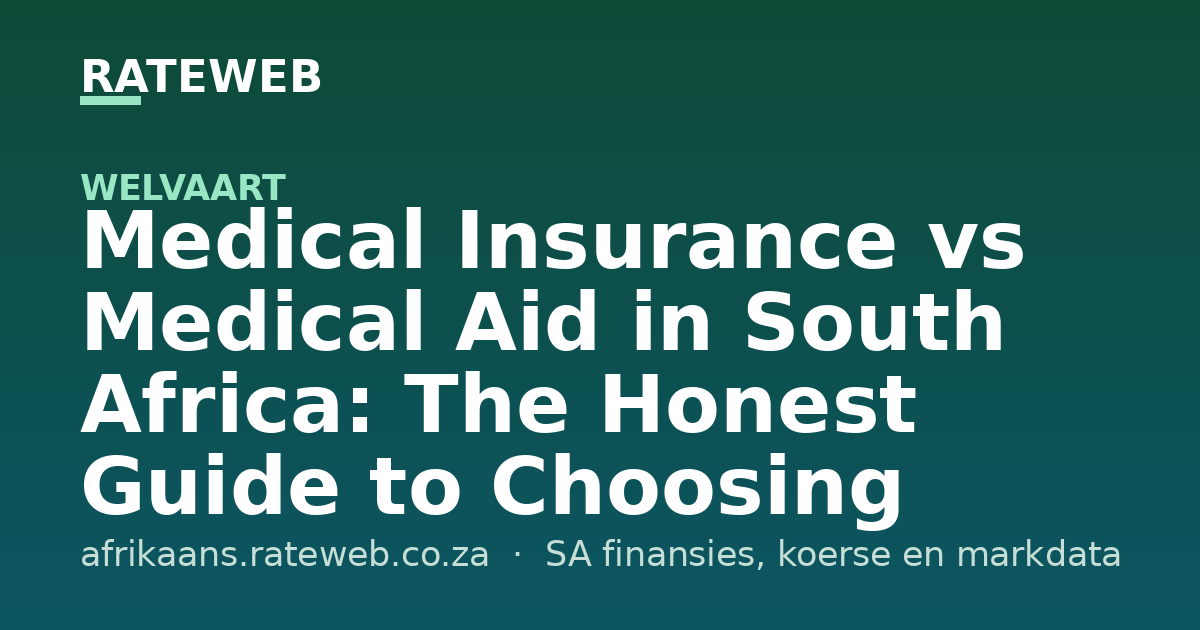 Medical Insurance vs Medical Aid in South Africa: The Honest Guide to Choosing